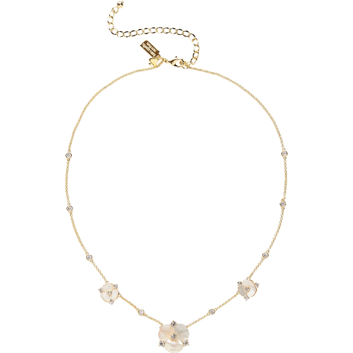 Kate Spade Disco Pansy Short Scatter Necklace | Fashion Necklaces ...