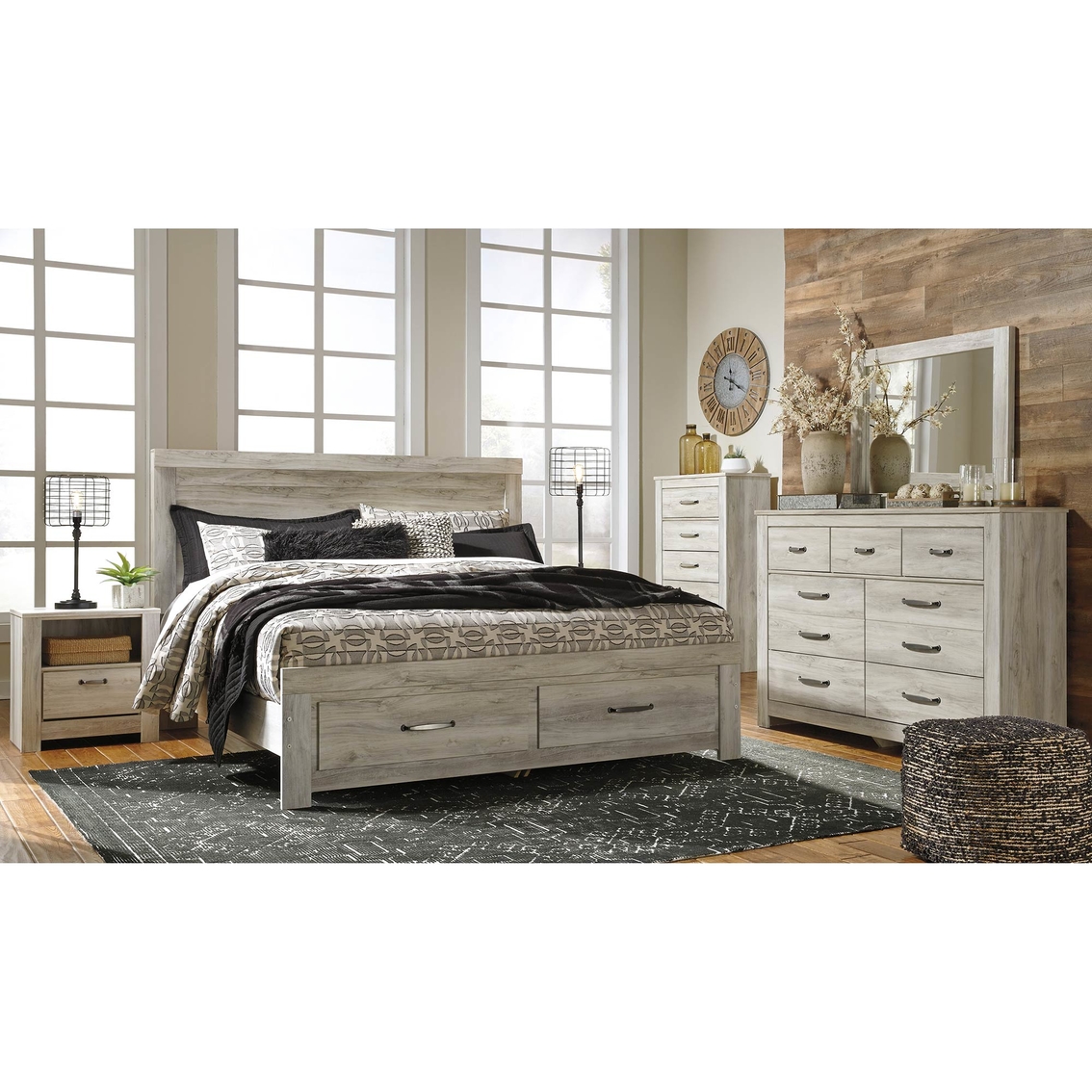 Signature Design By Ashley Bellaby 5 Pc Storage Bed Set Bedroom