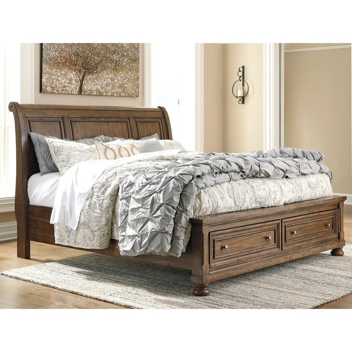 Signature Design by Ashley Flynnter 5 pc. Storage Bed Set - Image 2 of 4