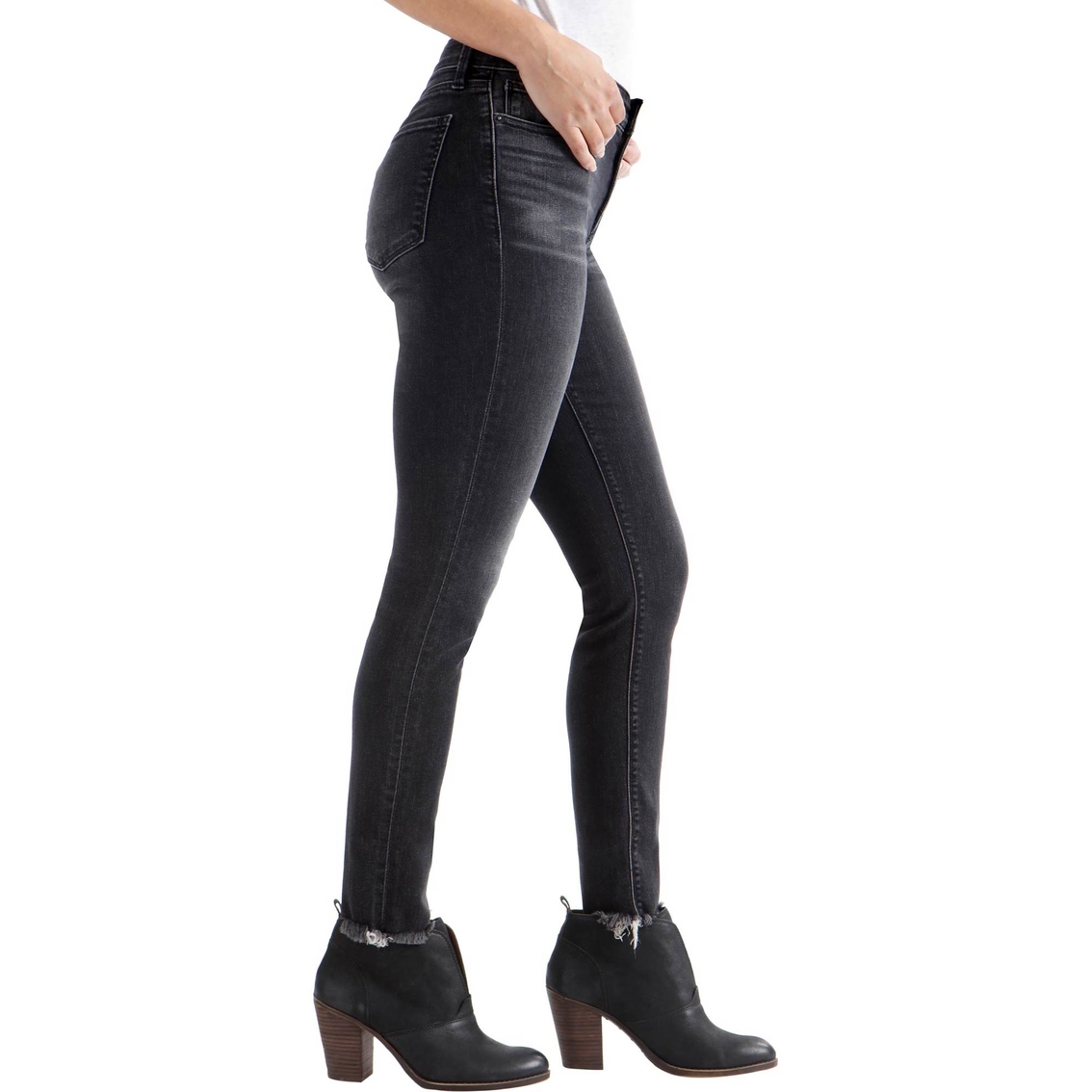 Lucky Brand Ava Mid Rise Skinny Jeans - Image 3 of 4