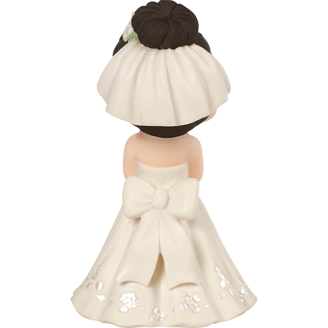 Precious Moments Mix and Match Bride Figurine, Black Hair, Light Skin Tone - Image 2 of 4