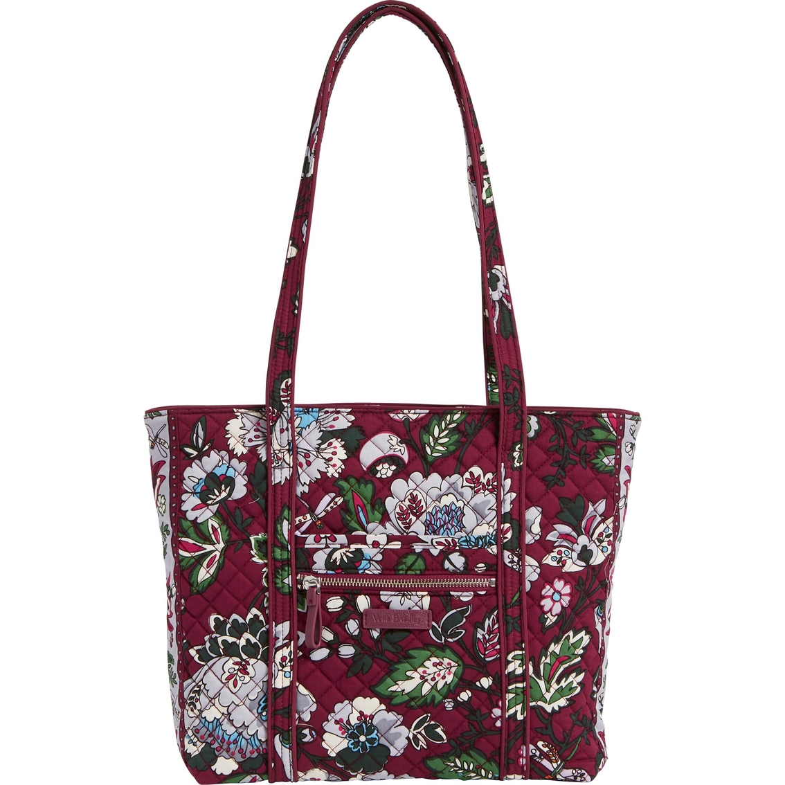 Vera Bradley Iconic Small Vera Tote, Bordeaux Blooms | Shop By Pattern ...