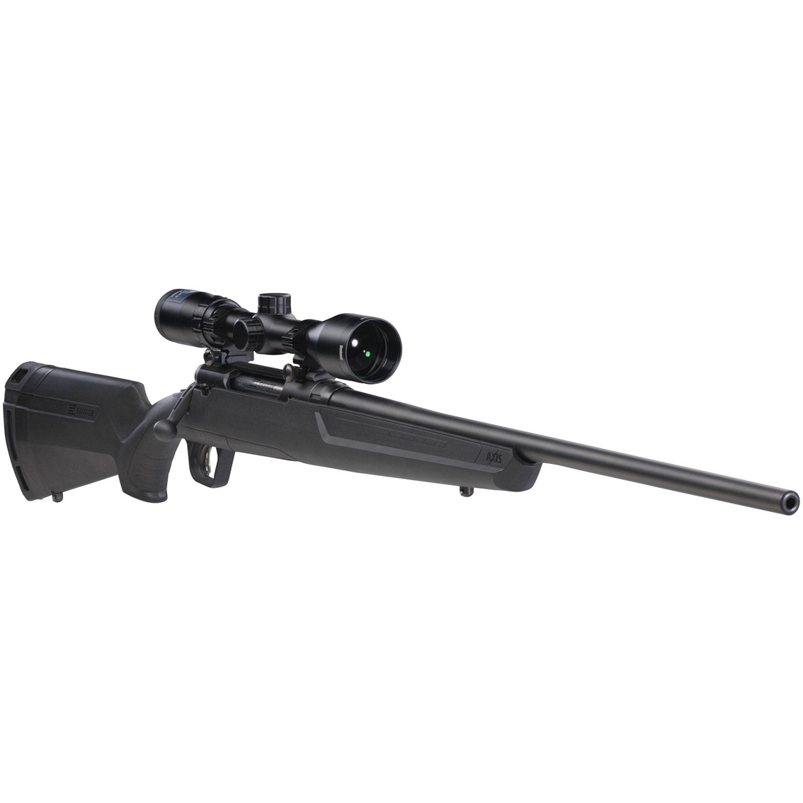 Savage Axis II XP Combo 7MM-08 22 in. Barrel 4 Rds Rifle Black with Bushnell Scope - Image 3 of 3