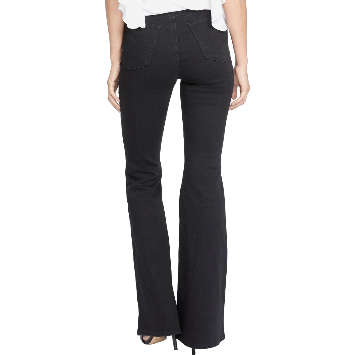 Rachel Roy Hi Lace Up Bell Flare Jeans | Jeans | Clothing & Accessories ...