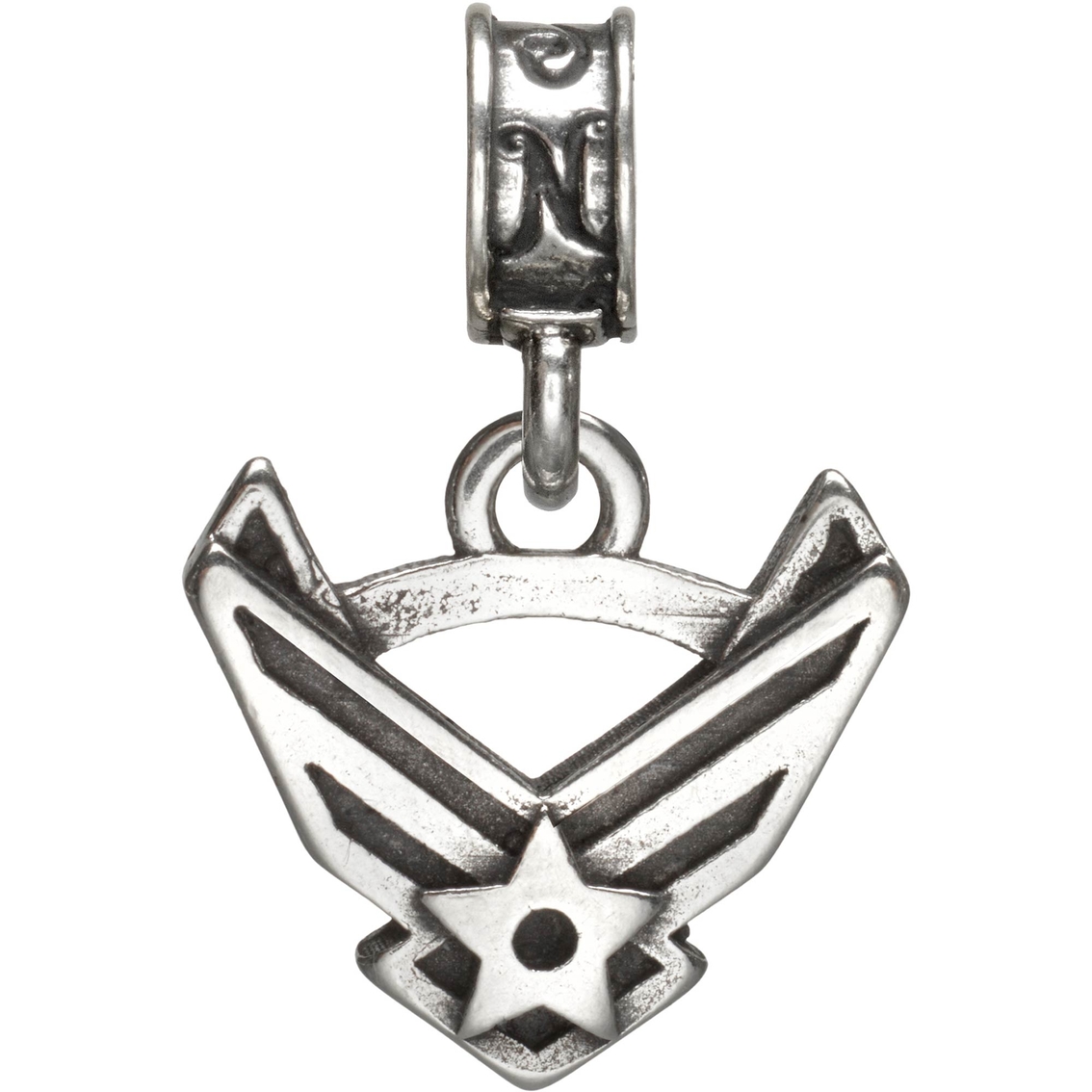 Nomades Sterling Silver Air Force Emblem Charm | Silver Charms ...