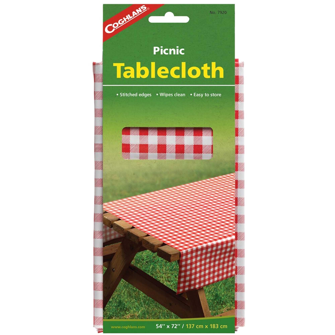 Coghlans 54 x 72 in. Vinyl Tablecloth - Image 2 of 3
