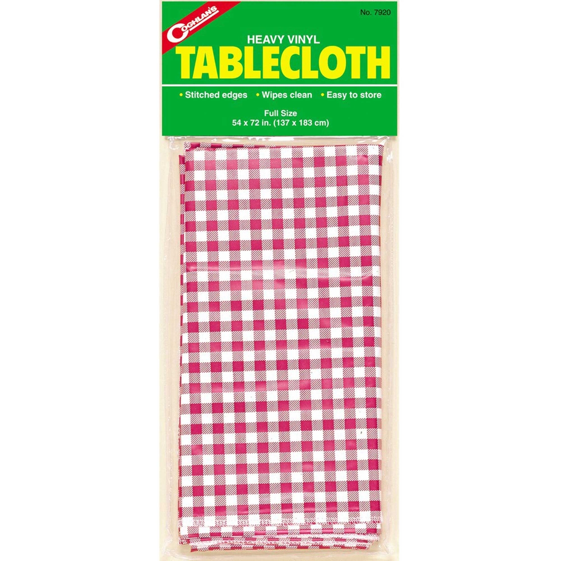 Coghlans 54 x 72 in. Vinyl Tablecloth - Image 3 of 3