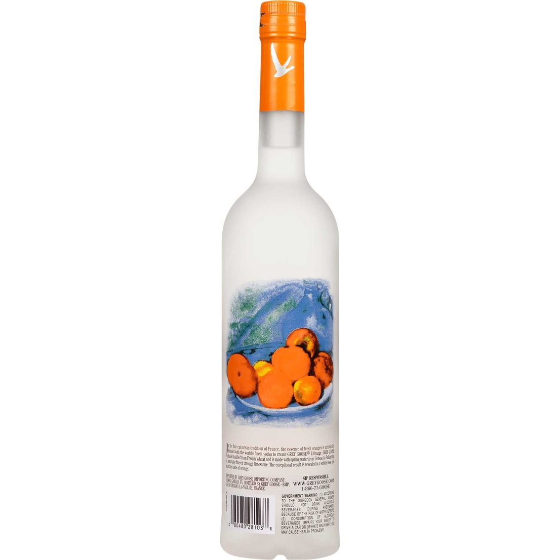 Grey Goose L'Orange Vodka 750ml - Image 2 of 2