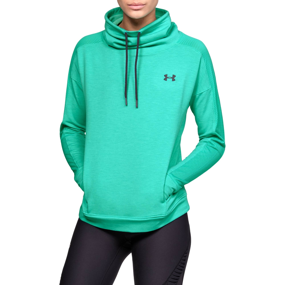 Under Armour Featherweight Funnel Neck Fleece - Image 3 of 5