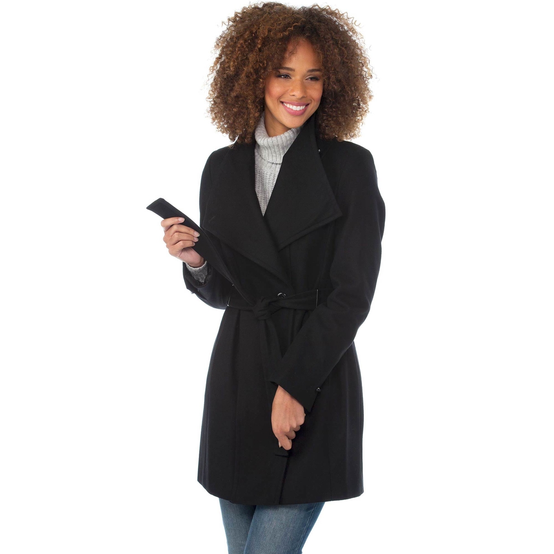 Calvin Klein Belted Wool Jacket | Jackets | Clothing & Accessories | Shop  The Exchange