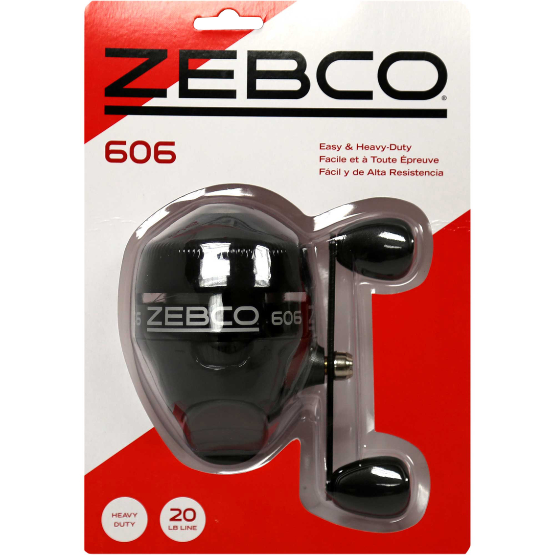 Zebco 606 Spin Cast Reel with 20 lb. Line - Image 5 of 5