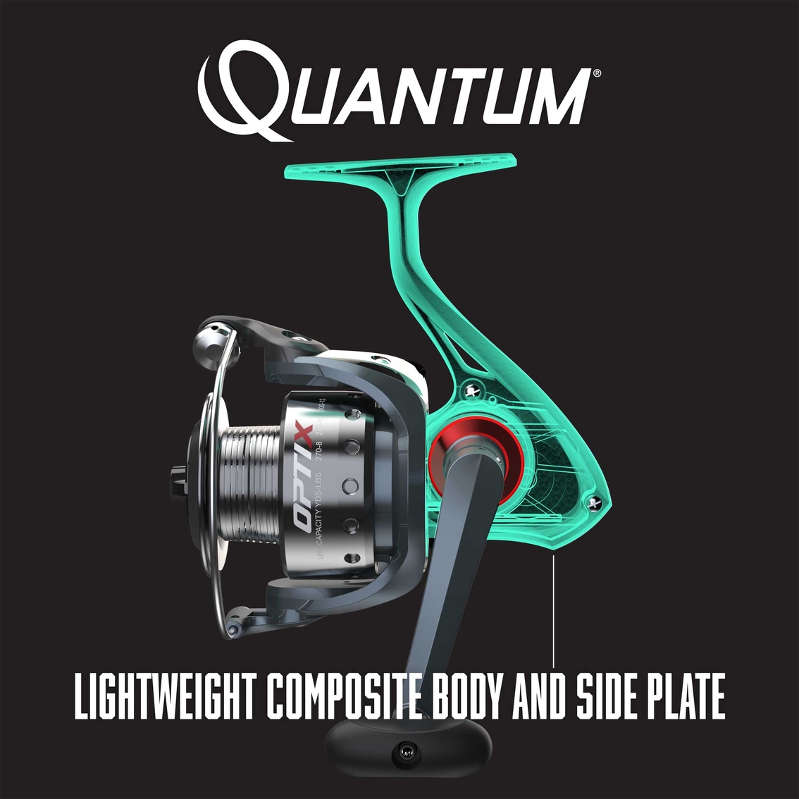 Quantum Optix Size 5 Spool 502ul Rod Spinning Combo, Freshwater Rods &  Reels, Sports & Outdoors