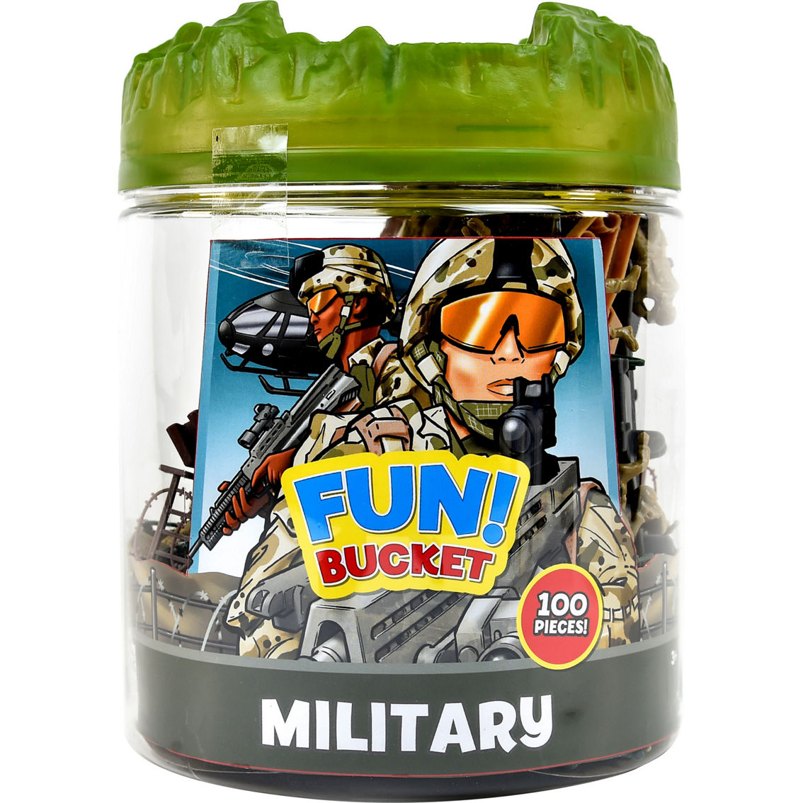 Sunny Days Military Fun Buckets