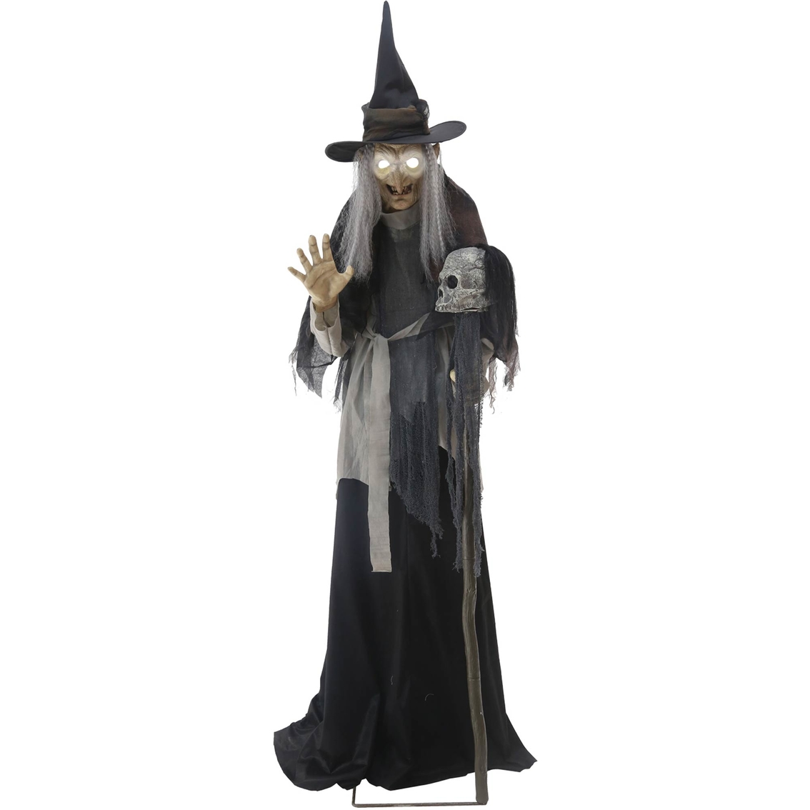 Morris Costumes Lunging Haggard Witch Animated Prop | Halloween Outdoor ...