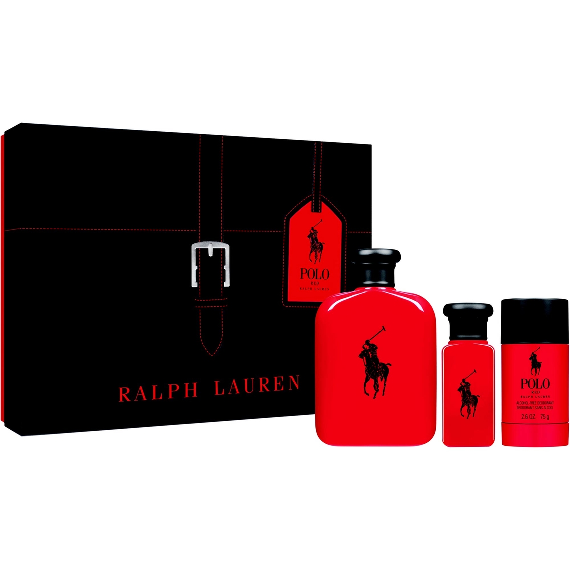 Ralph Lauren Polo Red 3 Pc  Holiday Fragrance Set | Gifts    
