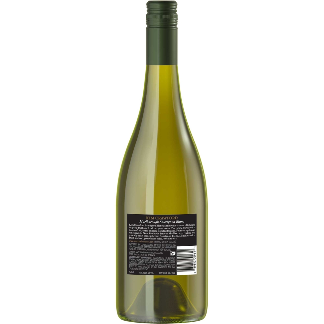 Kim Crawford Sauv Blanc White Wine, 750ml - Image 2 of 2