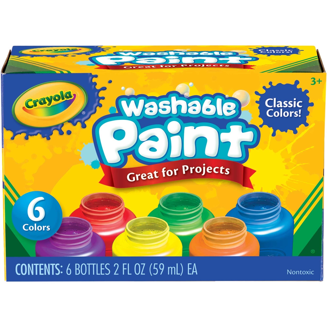 Crayola Kids Washable Paint, Arts & Crafts, Household