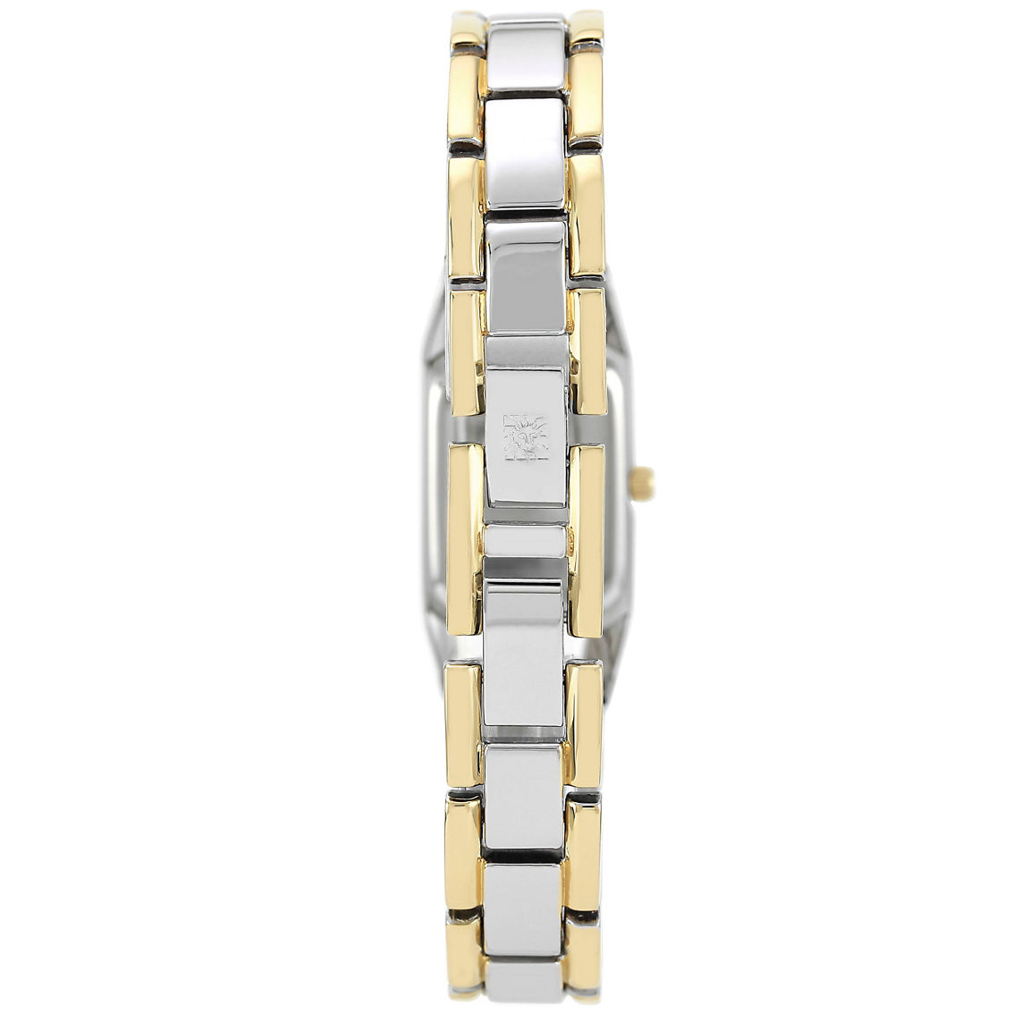 Anne Klein Women's Two Tone Rectangular Bracelet Watch 17.5 mm 1660279 - Image 2 of 3