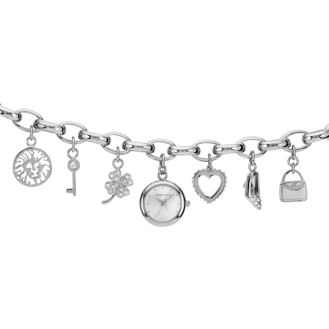 Anne Klein Women's Charm Bracelet Watch 18mm 1667806
