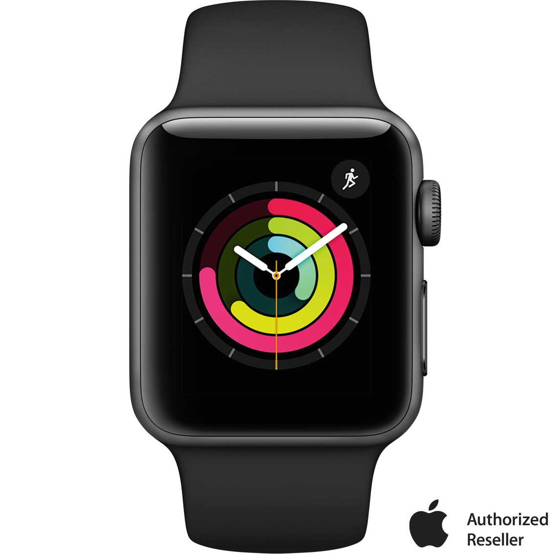Apple Watch Series 3 Gps Space Gray Aluminum Case With Black Sport Band Apple Watches Electronics Shop The Exchange