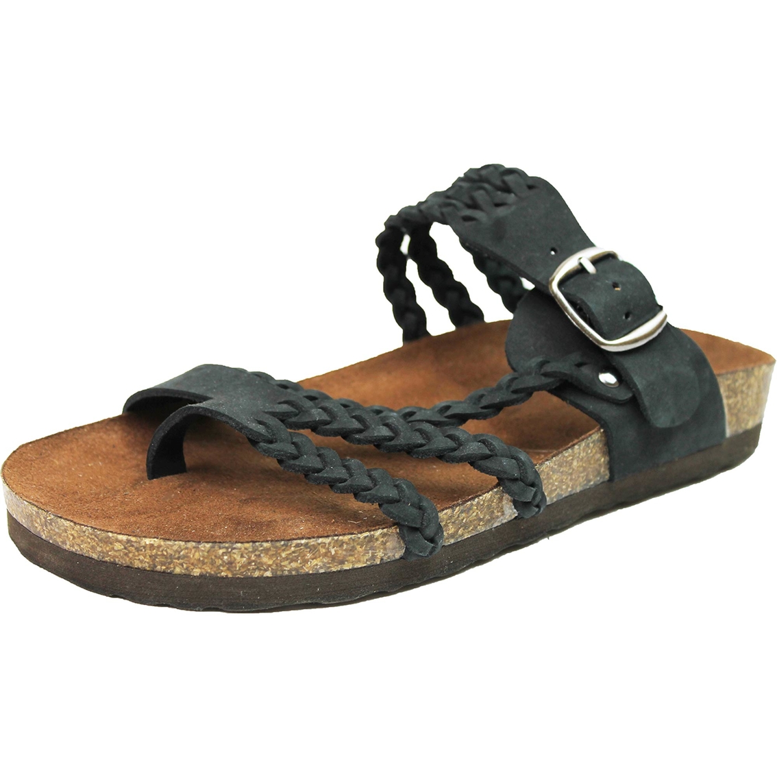 White Mountain Women's Hayleigh Leather Sandals | Sandals | Shoes ...