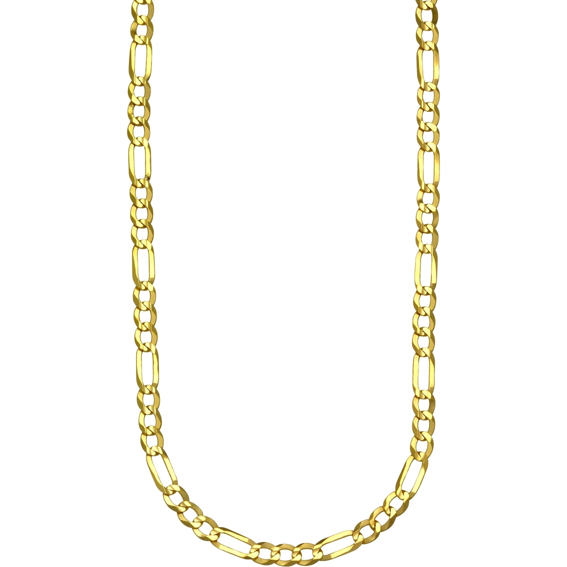 14k 4mm Solid Figaro Chain Necklace | Chains & Pendants 