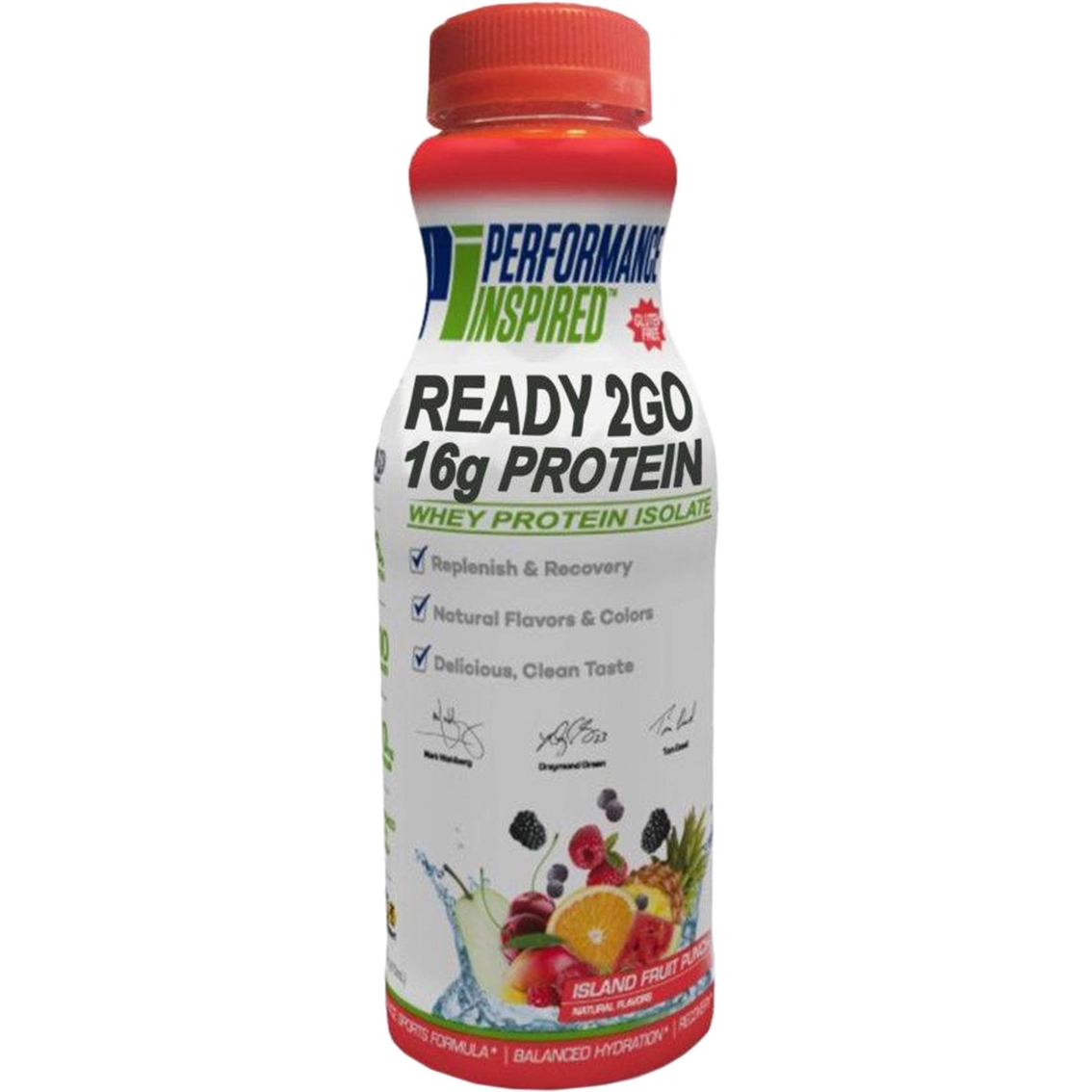 Performance Inspired Ready 2 Go Protein Water Fruit Punch, 12 ct. - Image 2 of 3