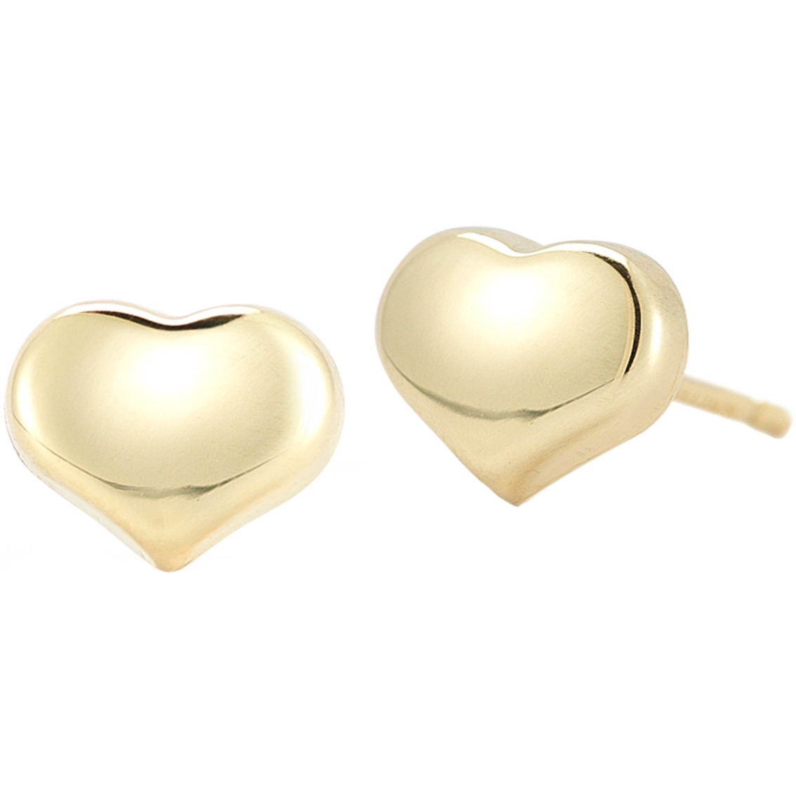 Roberto Coin 18k Yellow Gold Baby Heart Earrings | Gold Earrings ...