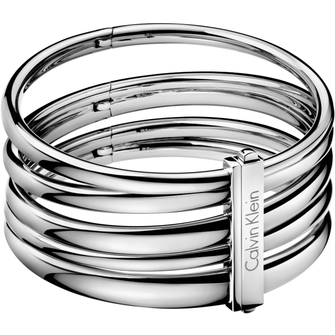 Calvin Klein Sumptuous Stainless Steel Bangle Bracelet | Fashion