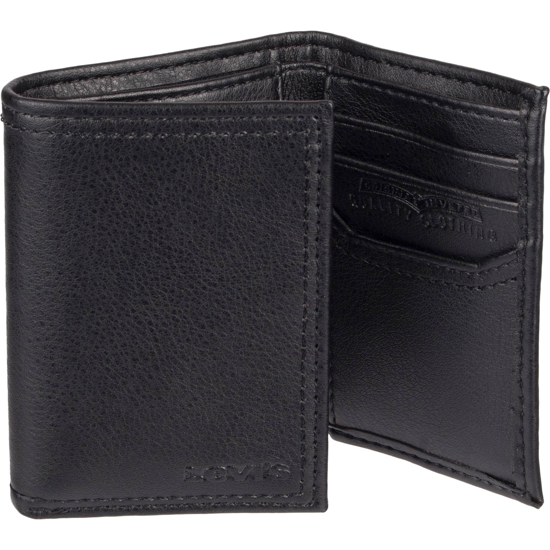 levi's men's trifold wallet