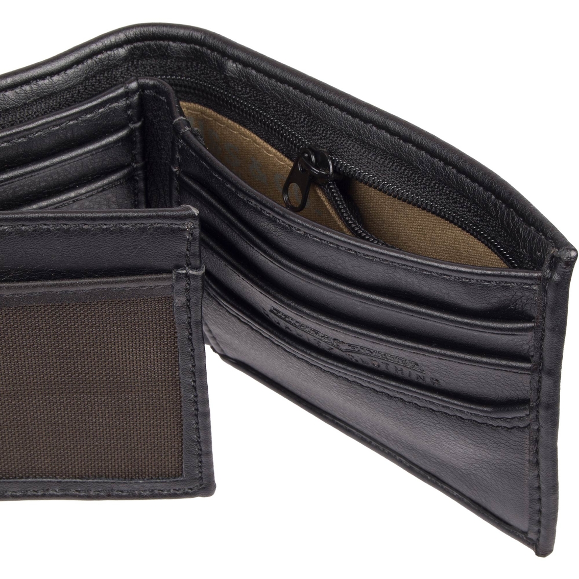 Levi's RFID Extra Capacity Traveler Wallet with Zipper Pocket - Image 4 of 5