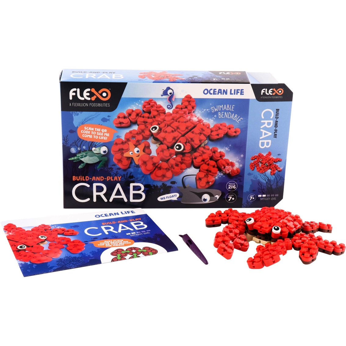 Flexo Ocean Life Range Building Bricks, Crab - Image 2 of 3