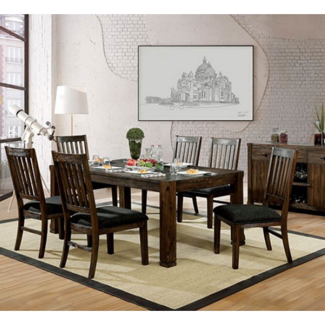 Furniture of America Scranton Side Chair - Image 2 of 2