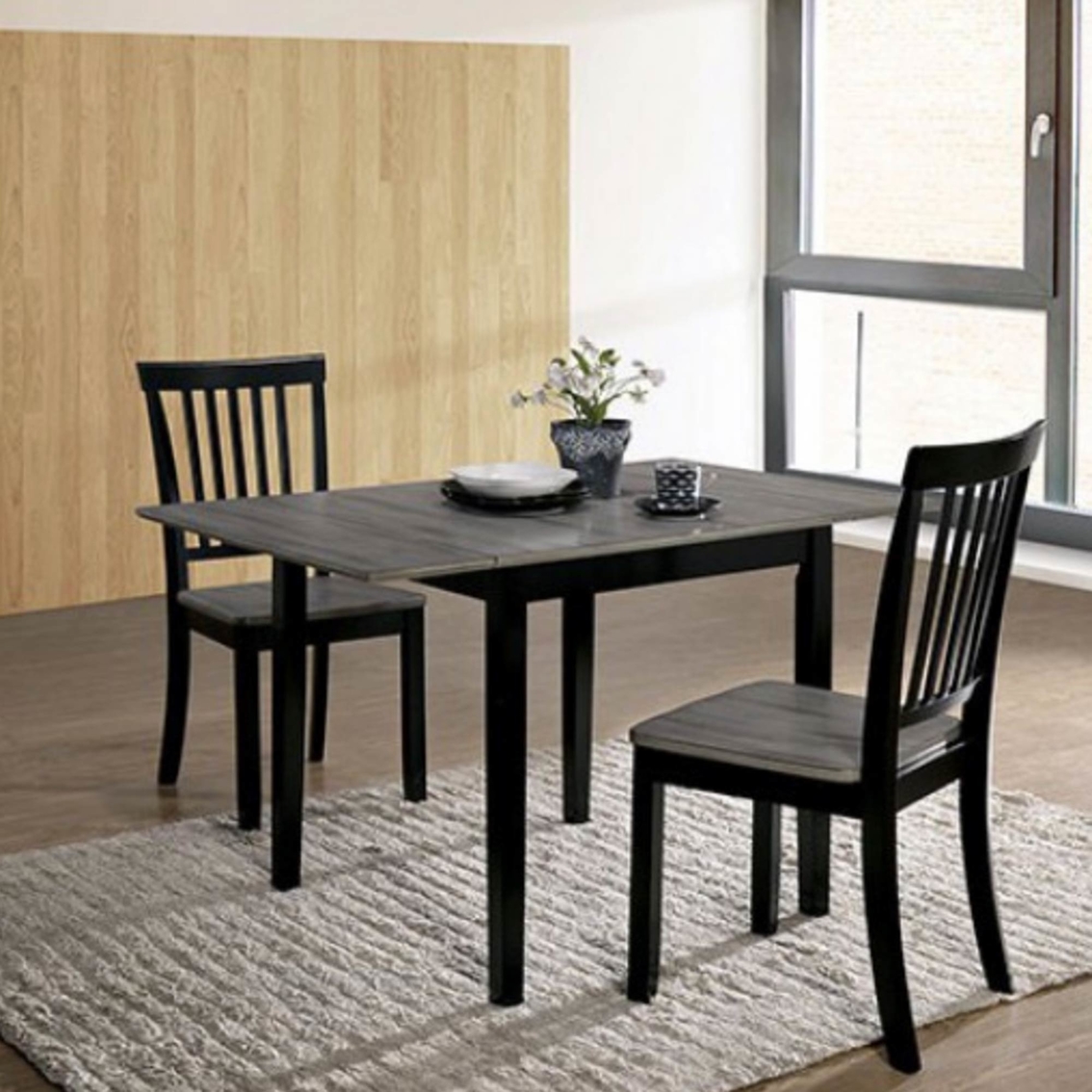 Furniture of America Evie 3 pk. Dining Set - Image 2 of 2