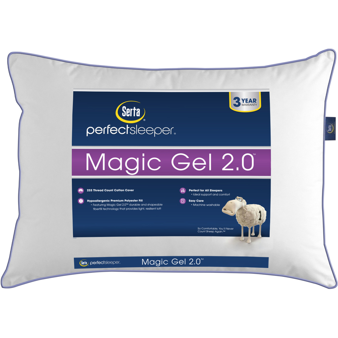 serta cool and comfy pillow