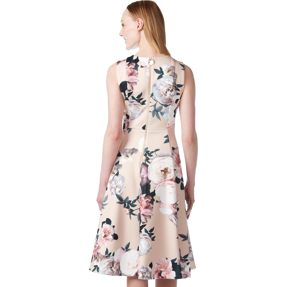 Calvin Klein Floral Midi Dress - Image 2 of 4