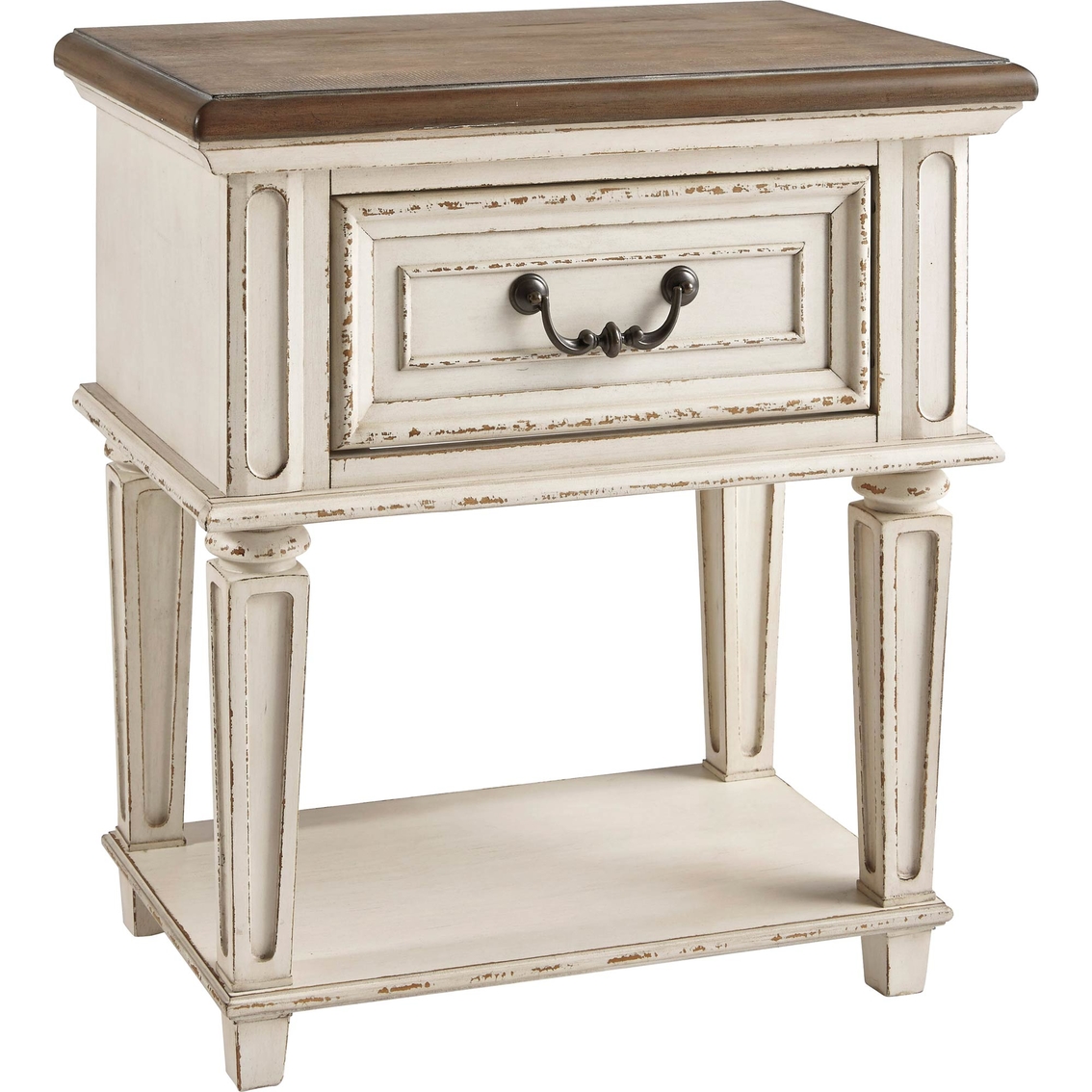 Signature Design by Ashley Realyn 1 Drawer Nightstand - Image 2 of 4