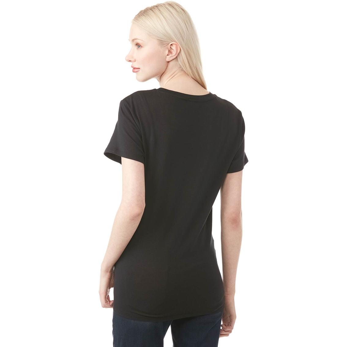 DKNY Crew Neck Top with Lacing - Image 2 of 3
