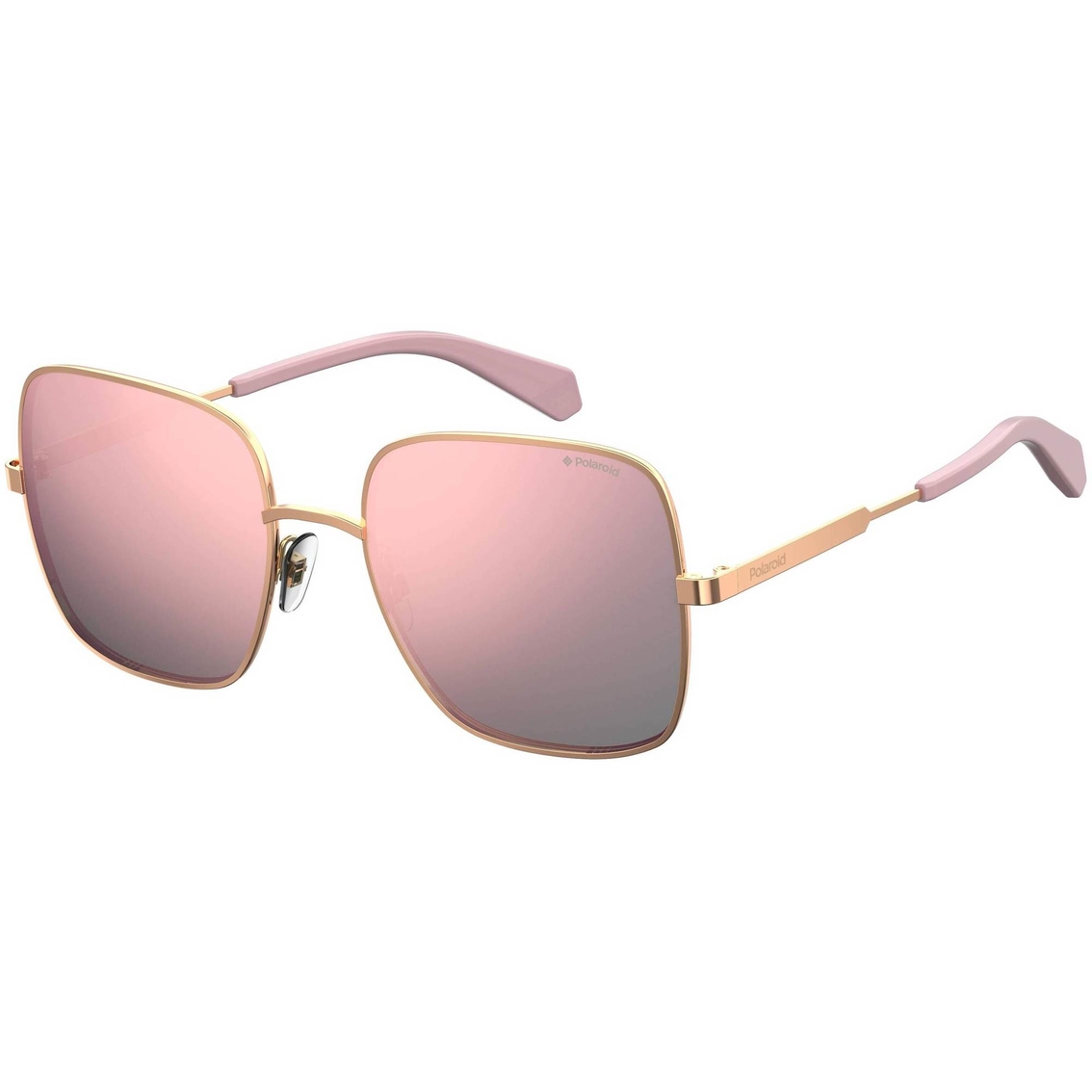 Polaroid Square Metal Sunglasses Pld6060s Eyr0j | Women's Sunglasses ...