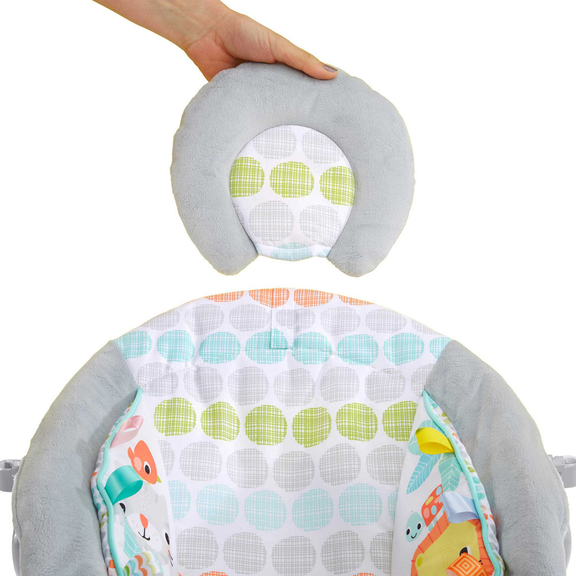 Bright Starts Whimsical Wild Bouncer - Image 6 of 10