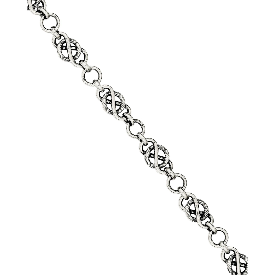 Sterling Silver Fancy Bracelet 