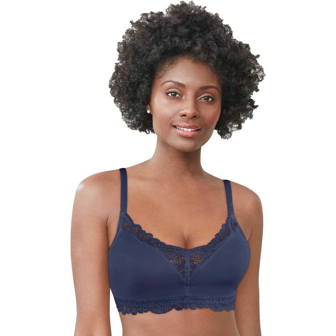 Bali Lace Desire Tailored With Lace Convertible Wirefree Bra, Bras, Clothing & Accessories