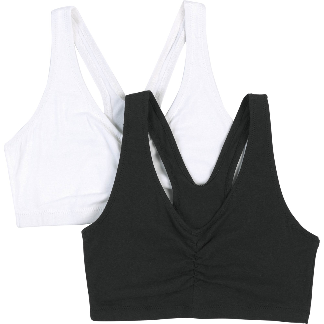 Hanes Comfortflex Fit Cotton Pullover Bra 2 Pk., Bras, Clothing &  Accessories