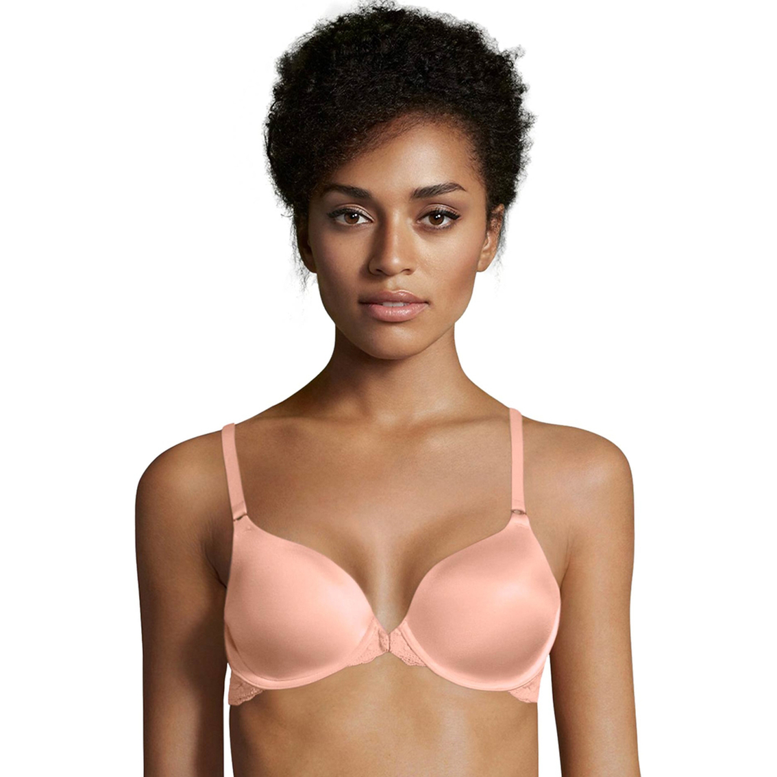 Maidenform T-Shirt Bra One Fab Fit Extra Coverage T-Back Front Closure  Underwire 7112