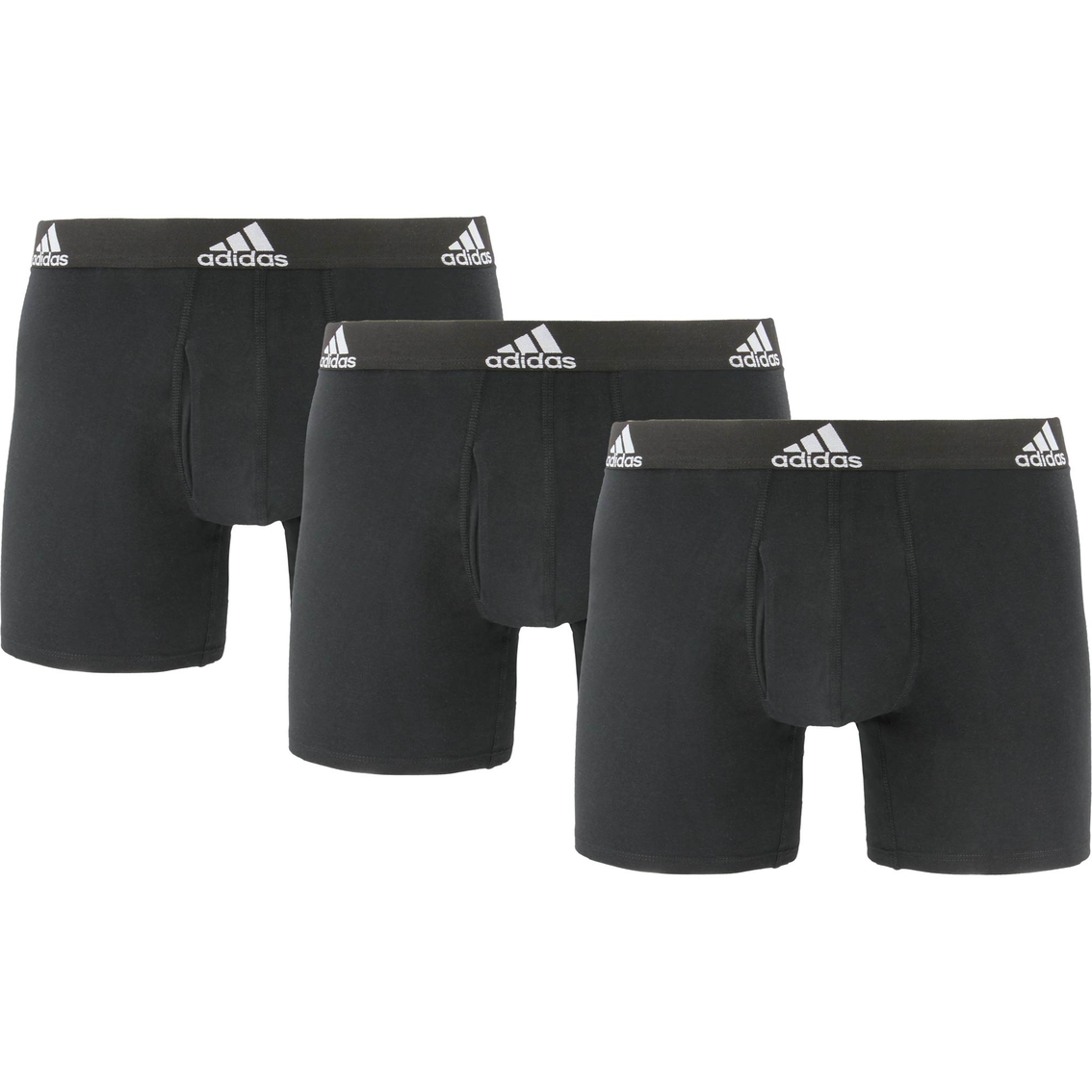 Adidas Men's Stretch Cotton Boxer Briefs 3 Pk | Underwear | Clothing ...