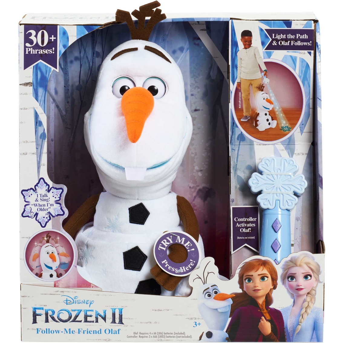 Disney Frozen Spinning Olaf Plush Just Play - ToyWiz