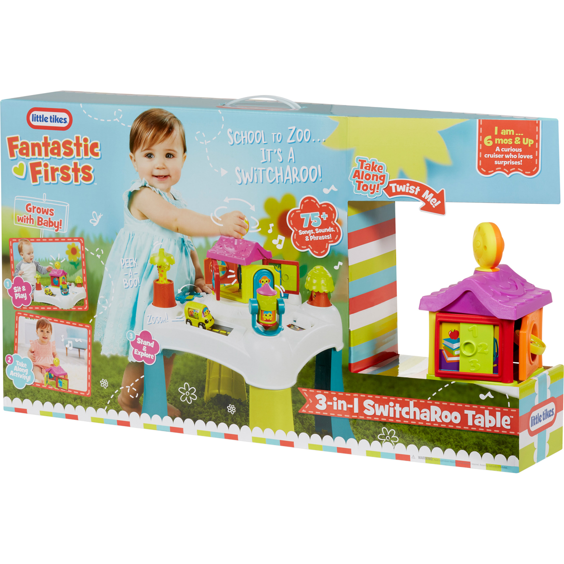 Little Tikes Fantastic Firsts 3 In 1 Switcharoo Table Learning