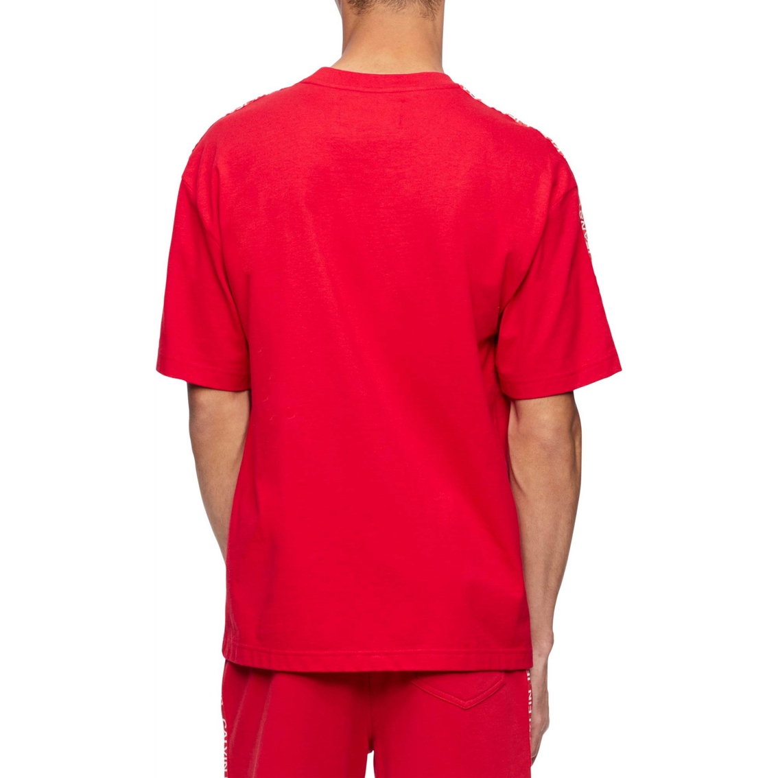 Calvin Klein Jeans Institutional Track Logo Tee - Image 2 of 3
