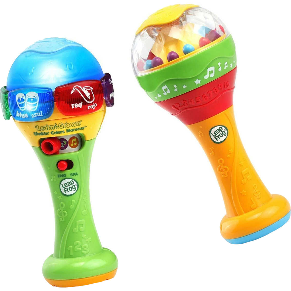 Details about   LeapFrog Learn & Groove Shakin' Colors Maracas,Multicolor 