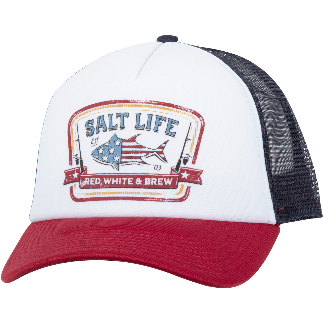 Salt Life Women's Trucker Ball Cap Hat Snapback